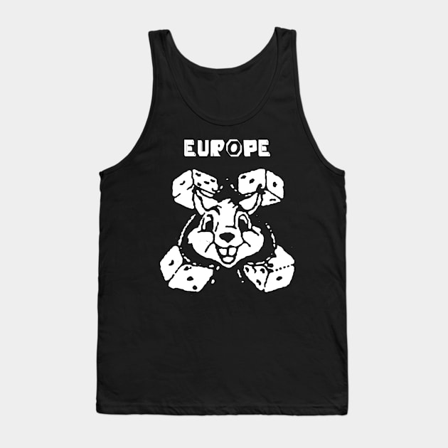 europe rabbit dice Tank Top by doggo babushka